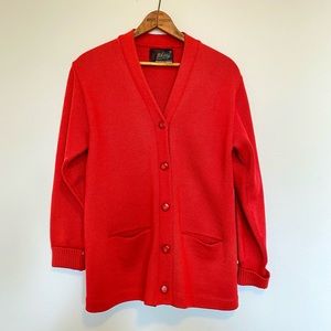 Vintage red letterman sweater excellent condition